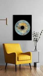 goz fotografi cam tablo 2