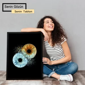 Ürünlerimiz 14 iris çerçeveli tablo